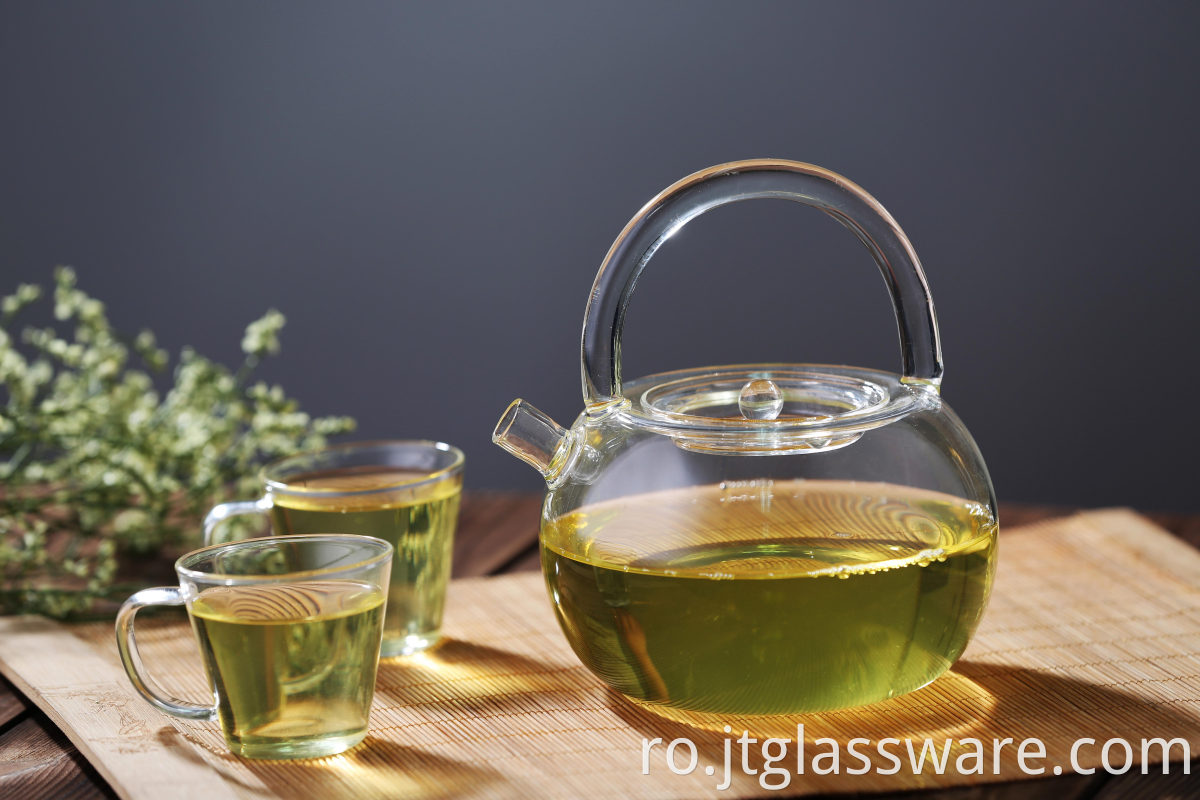 Heat Resistant Glass Teapot